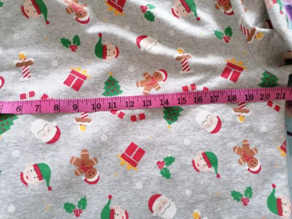 Star Unisex Christmas Sweatshirt L 42 Inch Chest Grey And Multi - Picture 12 of 12